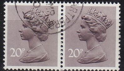 England GREAT Britain [1980] MiNr 0828 C ( O/used ) [01] Machin schön 2er