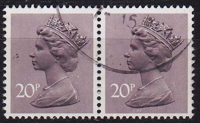England GREAT Britain [1980] MiNr 0828 C ( O/used ) [03] Machin schön 2er