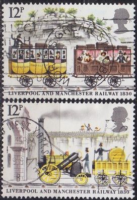 England GREAT Britain [1980] MiNr 0830 ex ( O/used ) Eisenbahn schön