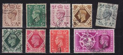 England GREAT Britain [Lot] 07 ( O/used ) Georg V schön / nice cancellation