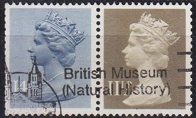 England GREAT Britain [Zdr] W075 ( O/used ) Machin se-tenant
