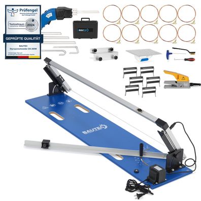 BAUTEC Styroporschneider Gazelle Modell 2 + Styrocutter 250 W im Koffer » Profi-Set