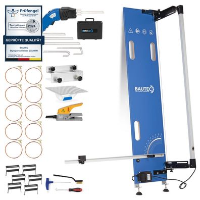 BAUTEC Styroporschneider Gazelle Modell 2.1 + Styrocutter 250 W im Koffer » Profi-Set