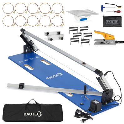 BAUTEC Styroporschneider Gazelle 2 inkl. Softbag, 10 Schneidedrähte, 6 Styrogrips