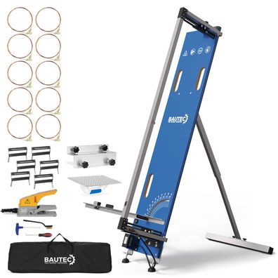BAUTEC Styroporschneider Gazelle 2.2 » inkl. 10 Schneidedrähte, Fußschalter, Softbag