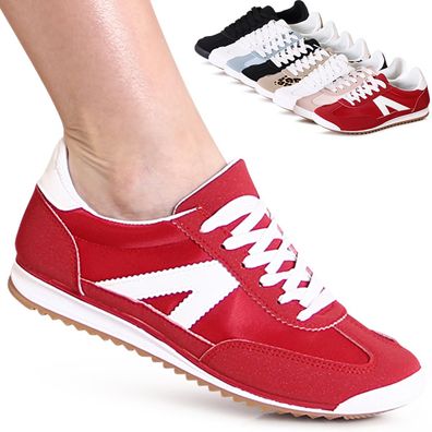 topschuhe24 3165 Damen Sneaker Skater Turnschuhe