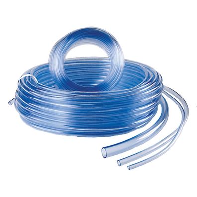 Meterware Klarer PVC Schlauch, Lebensmittelechter Luftschlauch Ø 4 bis 25mm
