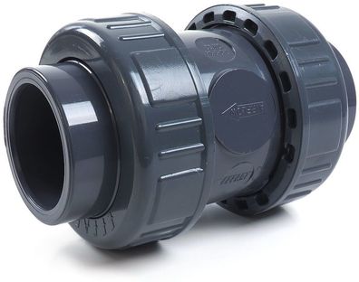 PVC Rückschlagventil mit O Ringen EPDM und Teflon 20-110mm