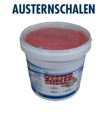 10 Liter Eimer japanische Austernschalen Muschelschalen für optimale KH und PH