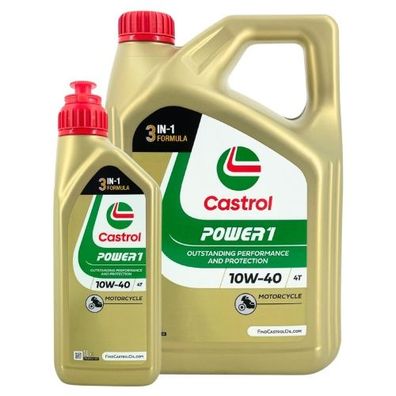 Castrol Power 1 4T 10W-40 4 + 1 Liter