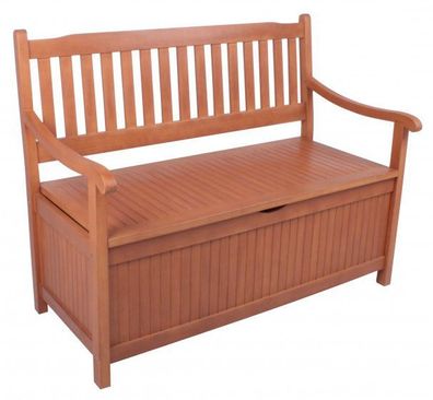 Bank Houston mit Staufach Gartenbank Holzbank