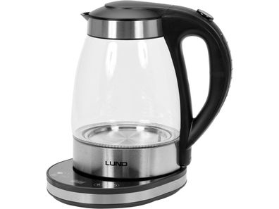 Wasserkocher LED Glas 1,8 l Temperatureinstellungsfunktion 2200W
