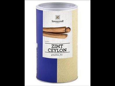 Sonnentor 6x Zimt Ceylon gemahlen, Gastrodose groß 450g