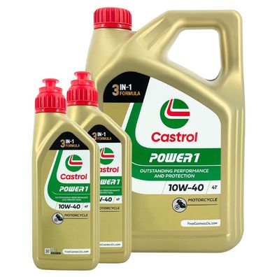 Castrol Power 1 4T 10W-40 4 + 2 Liter