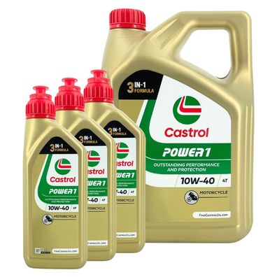 Castrol Power 1 4T 10W-40 4 + 3 Liter