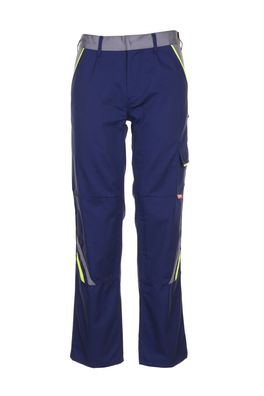 Pantalon Visline marine/jaune/zinc Taille 38