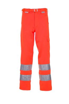 Pantalon uni Warnschutz orange Taille 52
