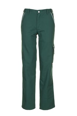 Arbeitshose Thermohose Canvas 320 grün Größe 27