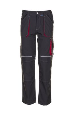 Arbeitshose Bundhose Basalt anthrazit/rot Größe 106