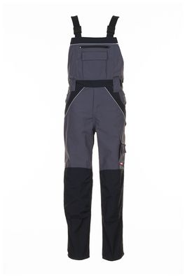 Arbeitshose Latzhose Plaline schiefer/schwarz Größe 25