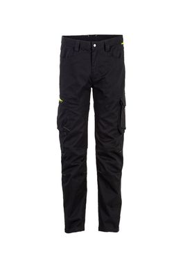 Arbeitshose Bundhose PLANAM Stretchline schwarz Größe 46