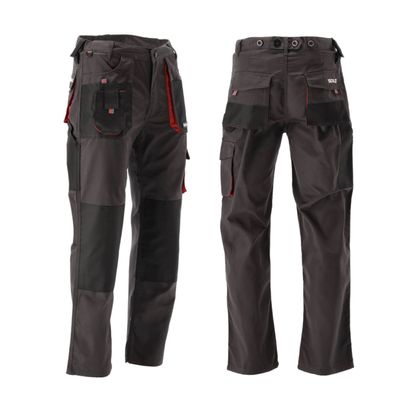 Arbeitshose BASALT schwarz/rot Gr. L/XL