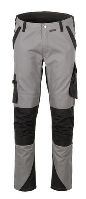Arbeitshose Herren Bundhose zink/schwarz Größe 94