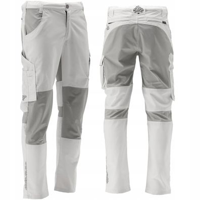 Arbeitshose SERWAL 4-Way Stretch weiß/grau Gr. XL