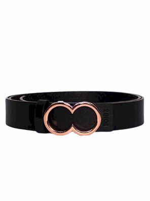 2Eros Reversible Icon Belt Black