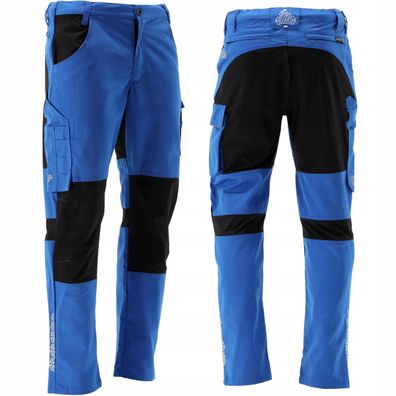 Arbeitshose SERWAL 4-Way Stretch blau/schwarz Gr. XL