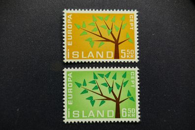 Island MiNr.364-365 postfrisch** (AK 262)