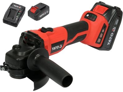 Akku Winkelschleifer 18V, 125mm, 3000-8500 min?¹ (1xAkku 4Ah+Ladegerät)