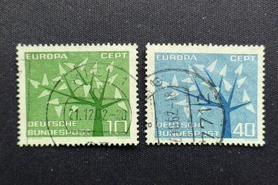 Bund MiNr.383-384 gestempelt (AK 600)