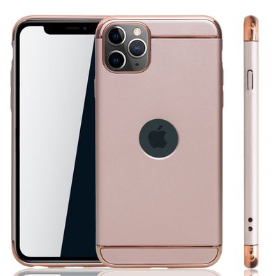 Apple iPhone 11 Pro Hülle Case Handy Cover Schutz Tasche Schutzhülle Bumper Pink
