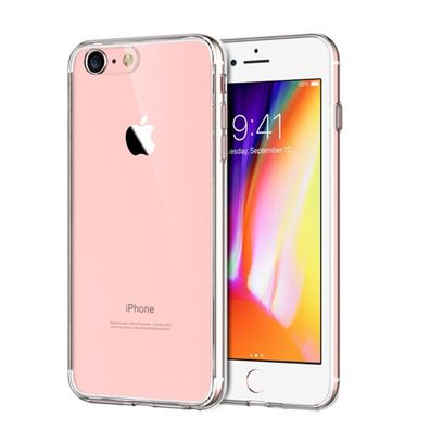 Apple iPhone SE 2020 Handy Hülle Ultra Dünn Bumper Schale Schutz Transparent Neu