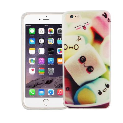 Handy Hülle für Apple iPhone SE 2020 Marshmallows Tasche Case Cover Motiv Slim