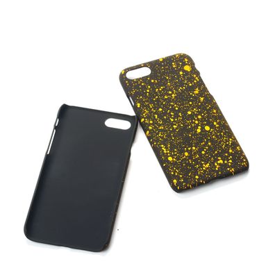 Handy Hülle Schutz Case Bumper Schale Etuis für Apple iPhone SE 2020 Sterne Gelb