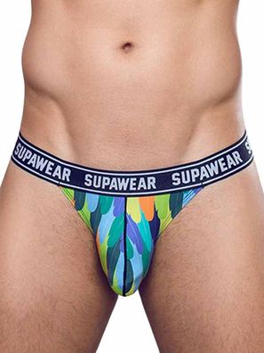 Supawear POW Thong Underwear Peacock