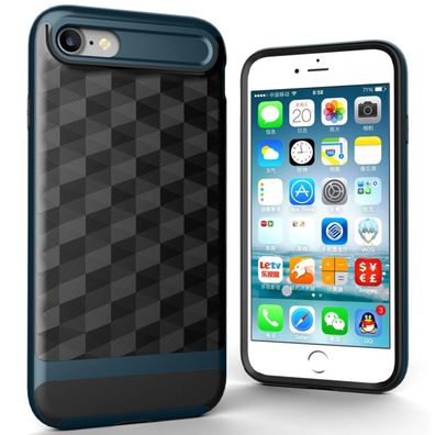 Apple iPhone SE 2020 Hülle Case Handy Cover Schutz Tasche Schutzhülle Etui Blau