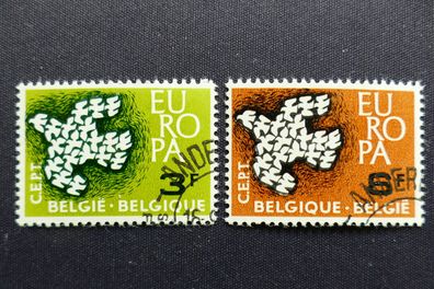 Belgien MiNr.1253-1254 gestempelt (AK 601)