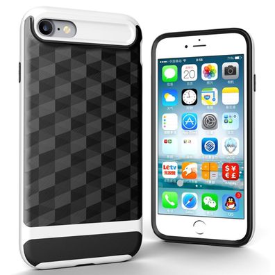 Apple iPhone SE 2020 Hülle Case Handy Cover Schutz Tasche Schutzhülle Etui Weiß