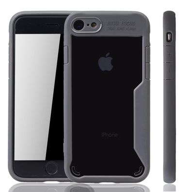 Apple iPhone SE 2020 Hülle Case Handy Cover Schutz Tasche Schutzhülle Etui Grau