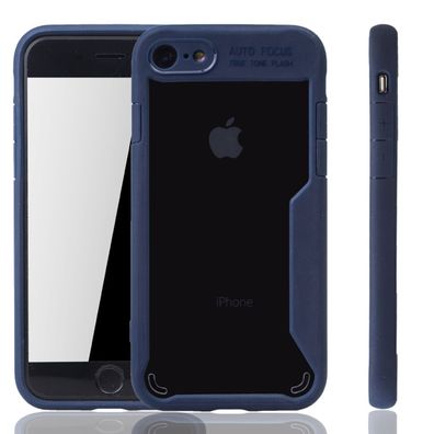 Apple iPhone SE 2020 Hülle Case Handy Cover Schutz Tasche Schutzhülle Etui Blau