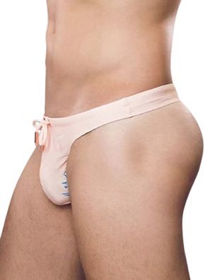 2Eros Print Swim Thong V80 Tahiti Peach