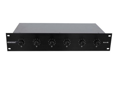 Omnitronic ELA 6S-Zonen LS-Regler 10W sw
