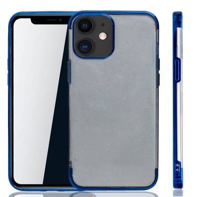 Apple iPhone 12 mini Hülle Case Handy Cover Schutz Tasche Schutzhülle Etuis Blau