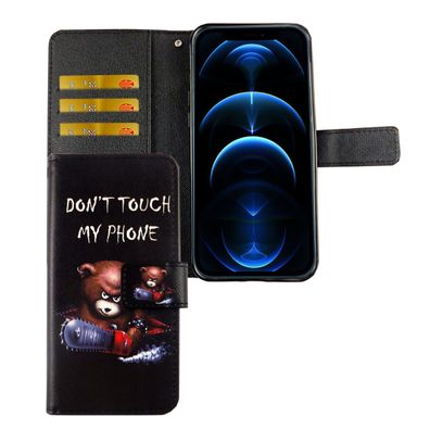 Hülle Handy Schutz für Apple iPhone 12 Mini Case Cover Tasche Wallet Etui Bumper
