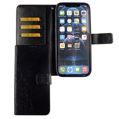 Hülle Handy Schutz für Apple iPhone 12 Mini Case Cover Tasche Wallet Etui Bumper