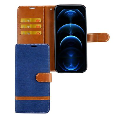 Hülle Handy Schutz für Apple iPhone 12 Mini Case Cover Tasche Wallet Etui Bumper