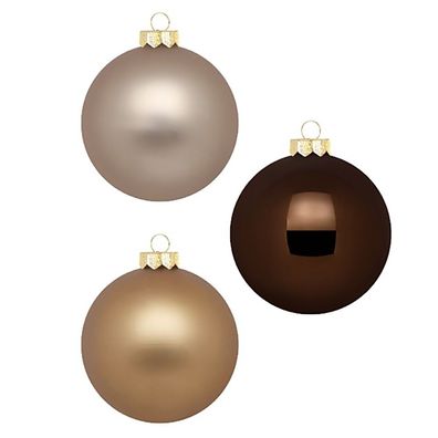 Weihnachtskugeln 6 Stk 10cm Elegant Lounge Inge-Glas